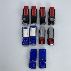 Lot Of 10Vintage Lledo Standard Oil Chevron Trucks Made In England Die-cast Cars